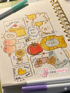 handmade notebook creative artistic design
