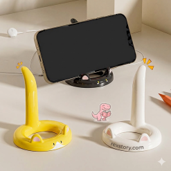 handmade clay phone holder cute desk accessory
