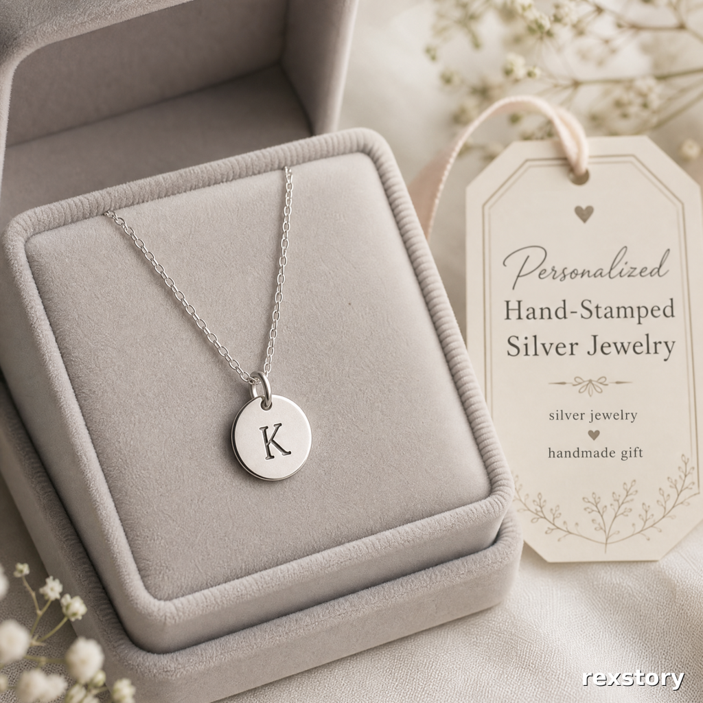 Hand-Stamped Silver Jewelry